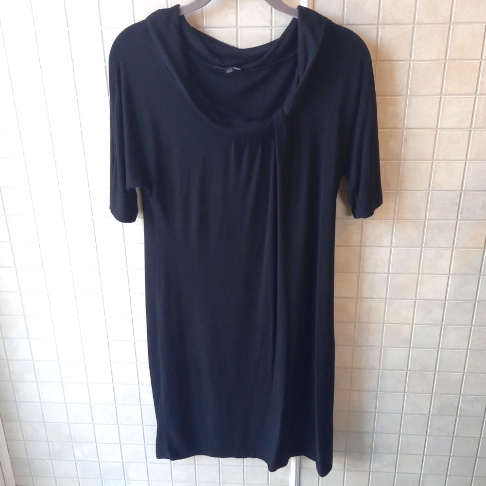 Jacob midi black dress